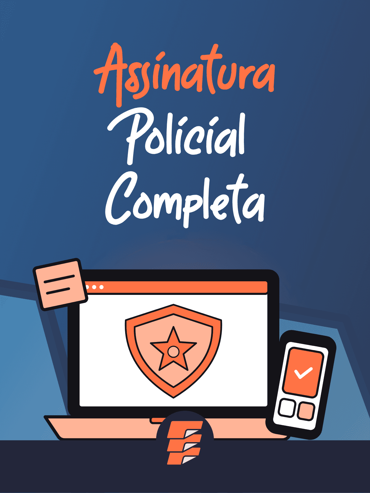 Capa do material Assinatura Policial Completa