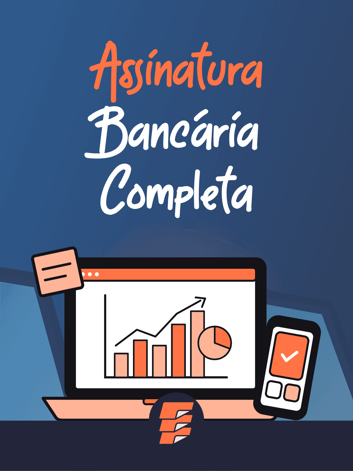 Capa do material Assinatura Bancária Completa